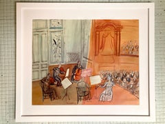 Raoul Dufy Concert Lithograph