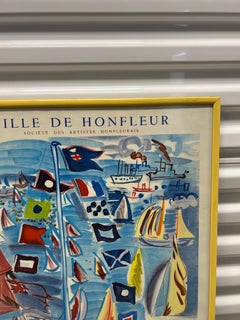 Raoul Dufy Exhibition “Ville de Honfleur Hommage a Raoul Dufy” Circa 1954