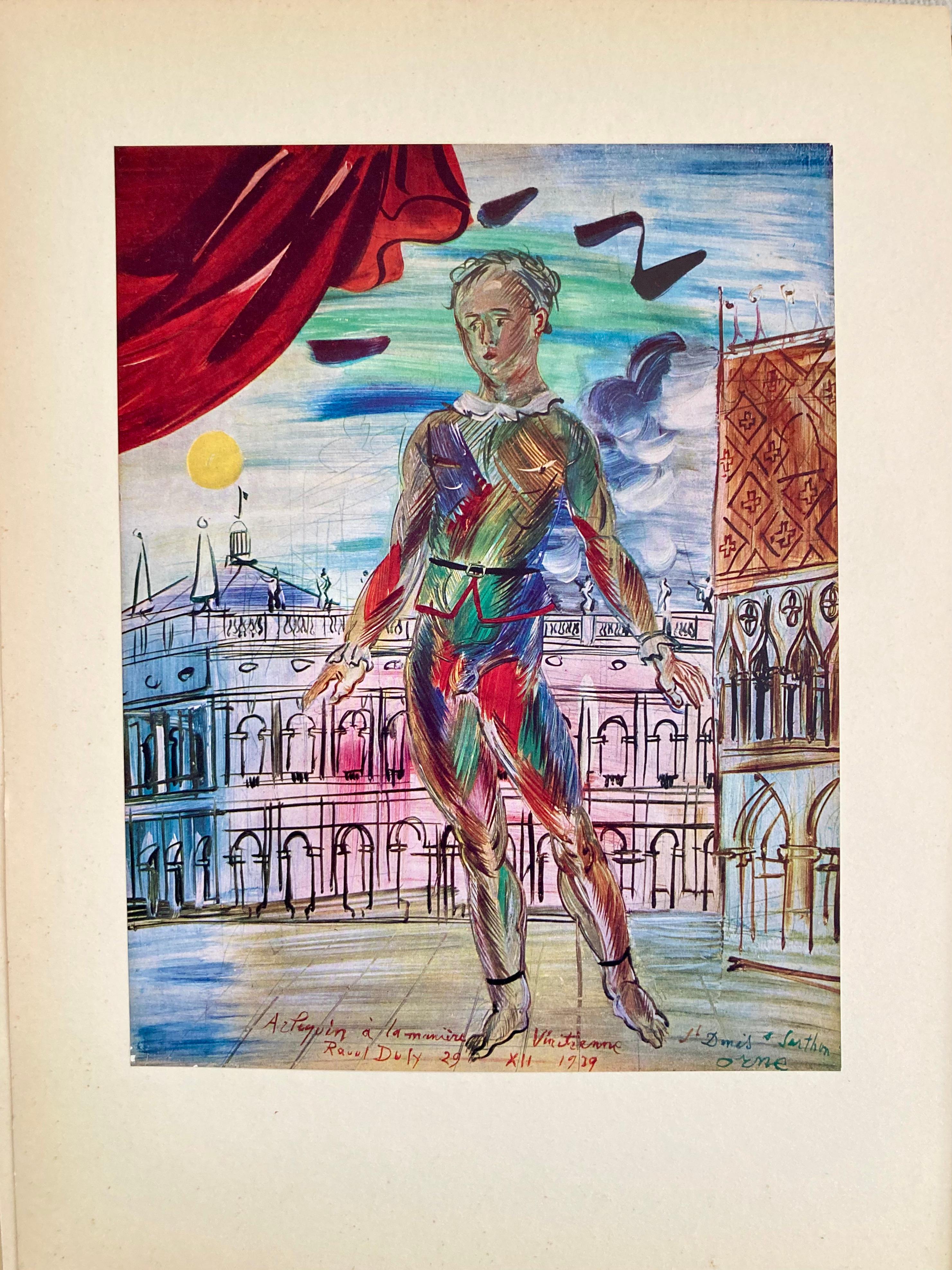 Raoul Dufy Libro de Litografías Originales - 9 Litografías Francés en venta