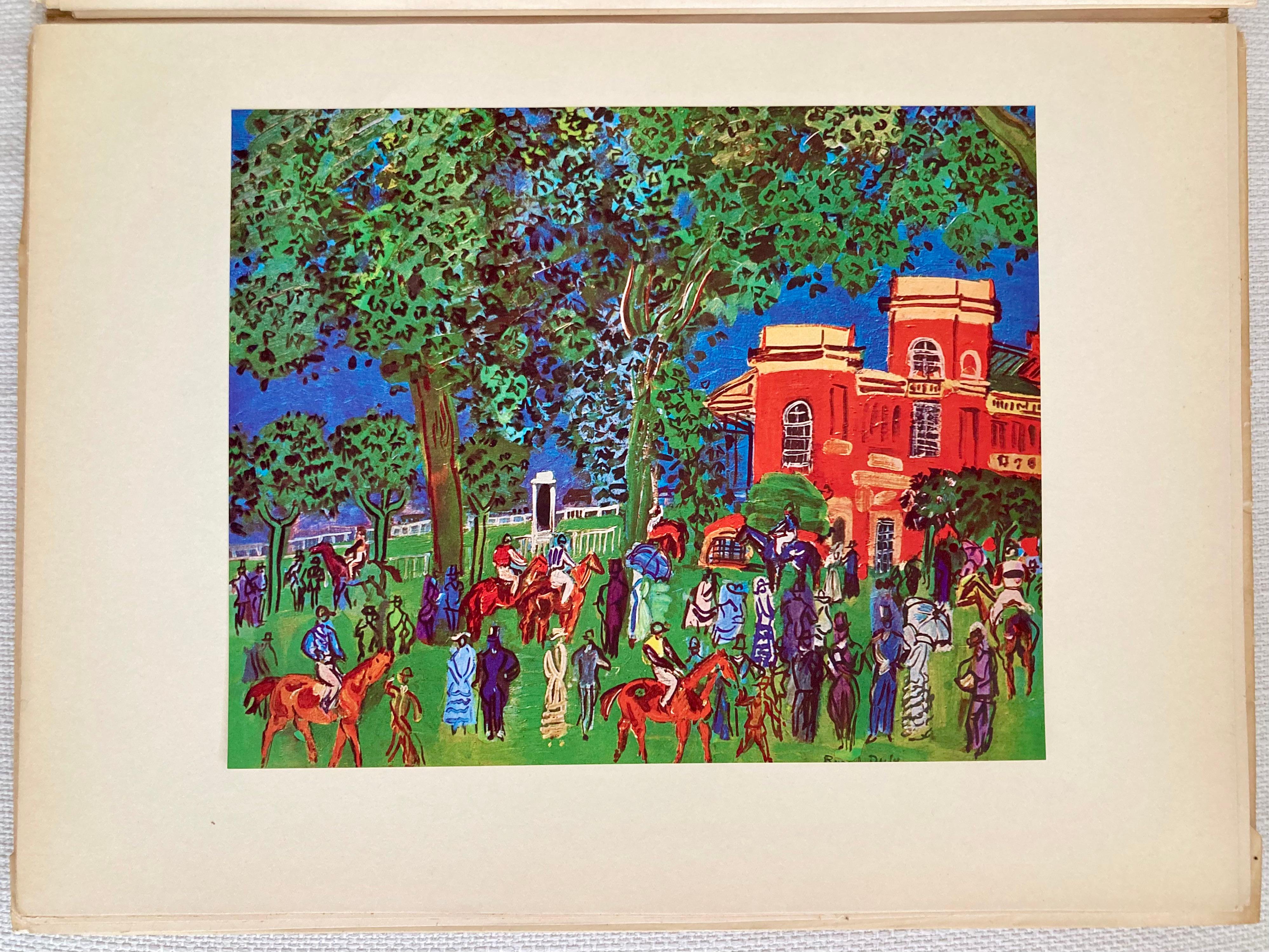 Raoul Dufy Libro de Litografías Originales - 9 Litografías Papel en venta