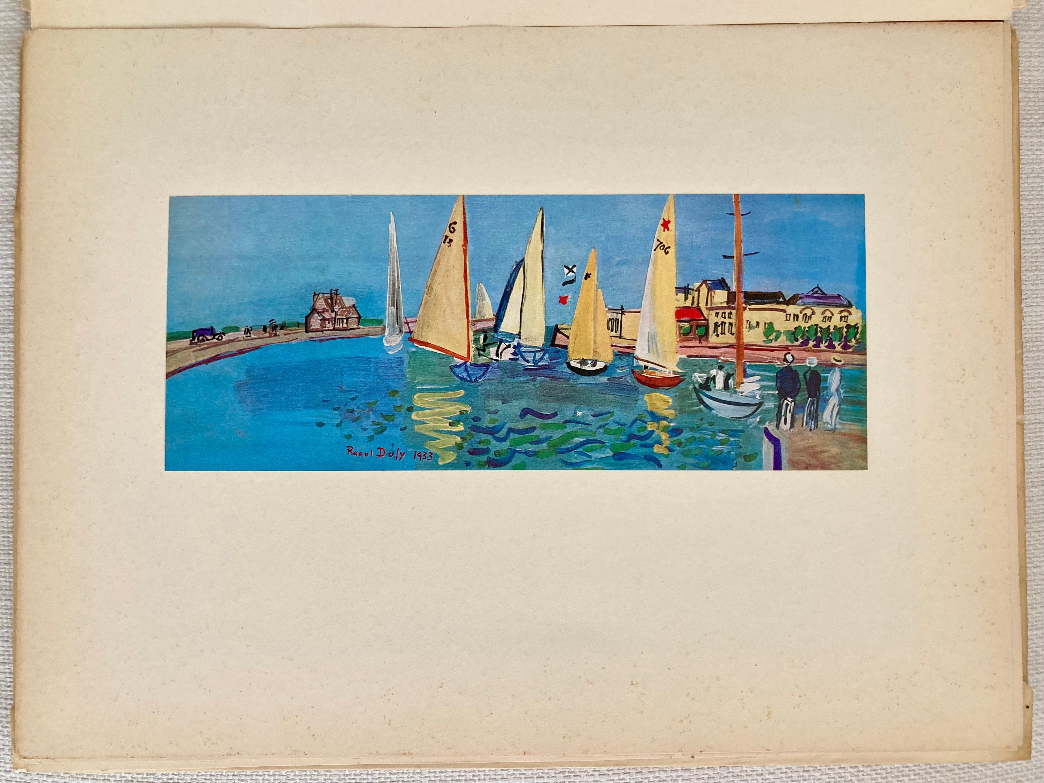 Raoul Dufy Libro de Litografías Originales - 9 Litografías en venta 1
