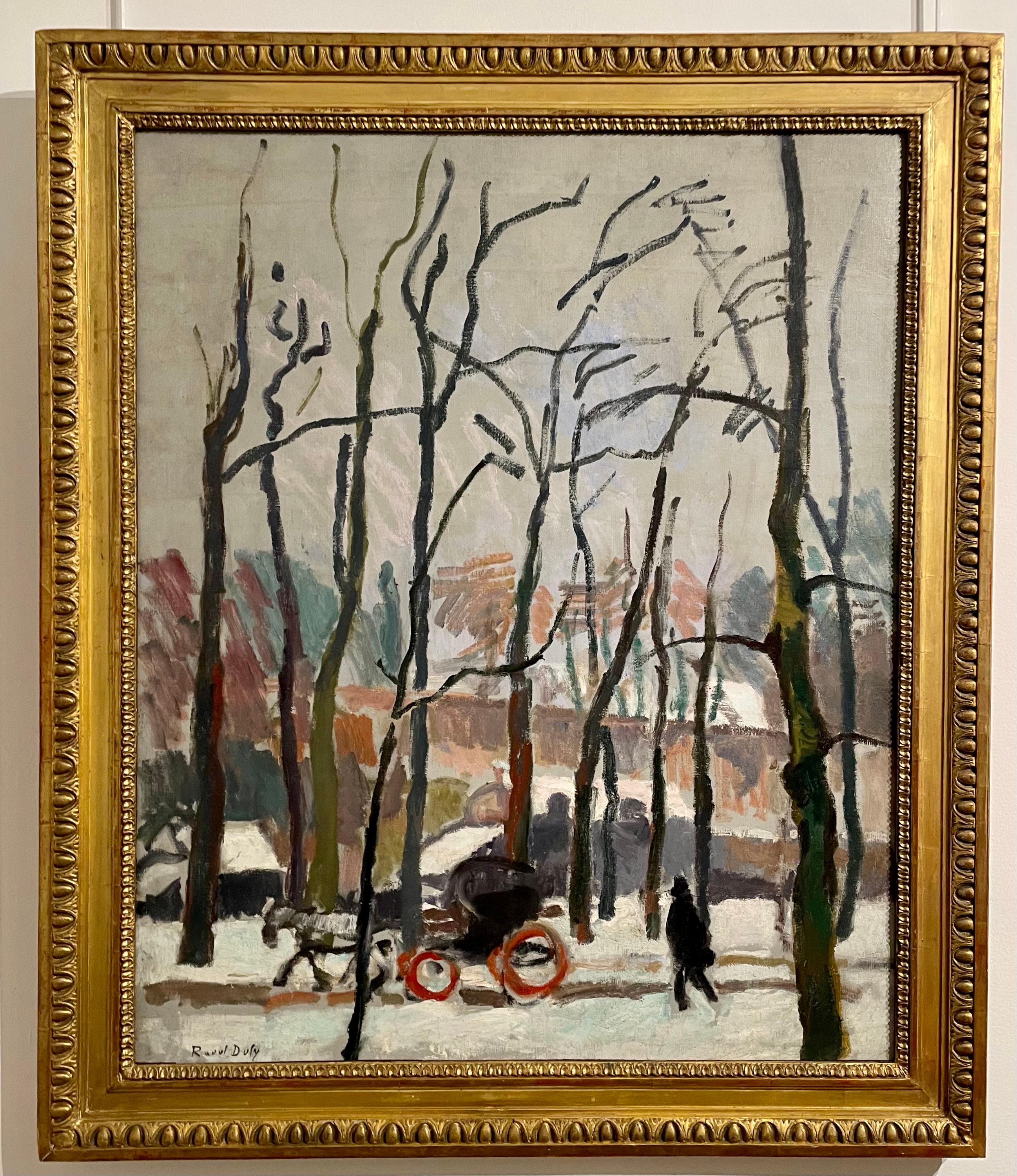 RAOUL DUFY
(LE HAVRE, 1877 - FORCALQUIER, 1953)
Calèche à Falaise
1905
Huile sur toile
78 x 64 cm.
Signé en bas à gauche
Certificat Fanny Guillon-Lagaille