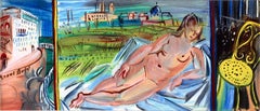 Composition en trois parties by Raoul Dufy