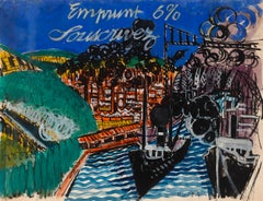 Emprunt 6% Souscrivez (War Loan 6% Subscribe) by Raoul Dufy