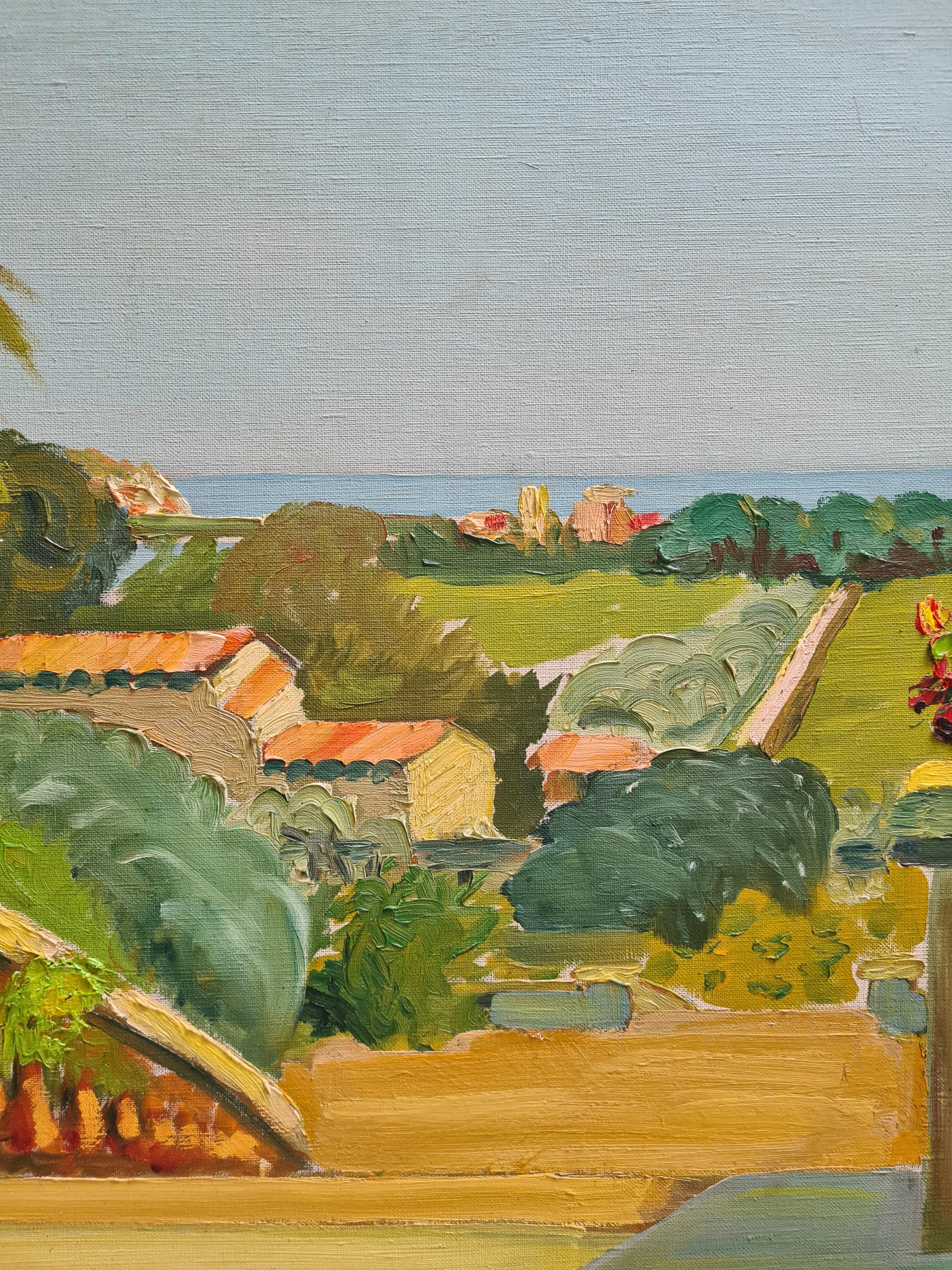 Vista al mar, Tamaris sur Mer, El castillo Michel Pacha, Círculo de Raoul Dufy 2