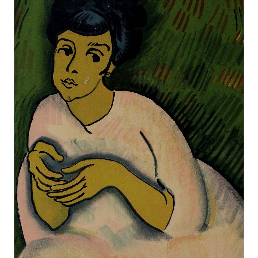 1957 French Fauvist Poster by Raoul Dufy - Festival de Lyon Charbonnières For Sale 2