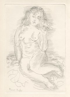 "Amphitrite" original etching