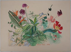 Bunch of Flowers – Original-Lithographie