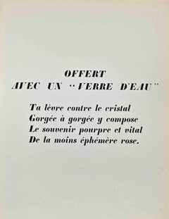 Giro in carrozza - Litografia di Raoul Dufy - 1920