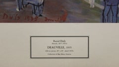 "Deauville, 1935" Poster, New York Graphic Society. Printed in Italy