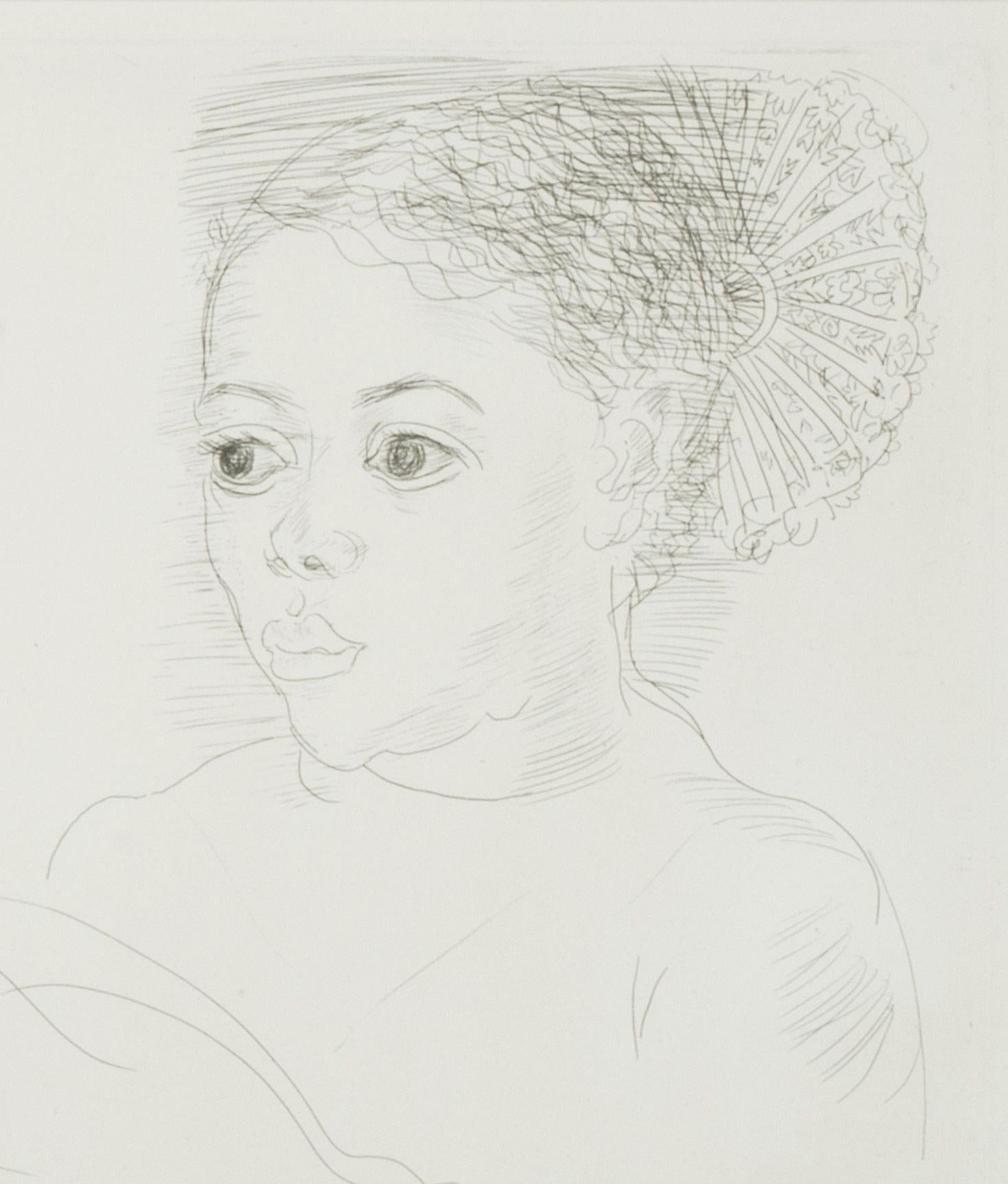 Deux Antillaise (Deux Négresses) - French School Print by Raoul Dufy