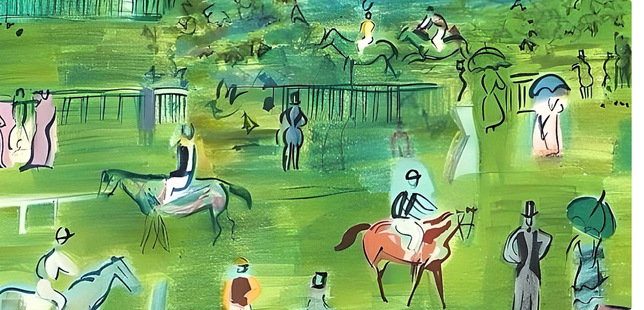 Dufy, Ascot, Raoul Dufy, Colección Pierre Lévy (after) en venta 9
