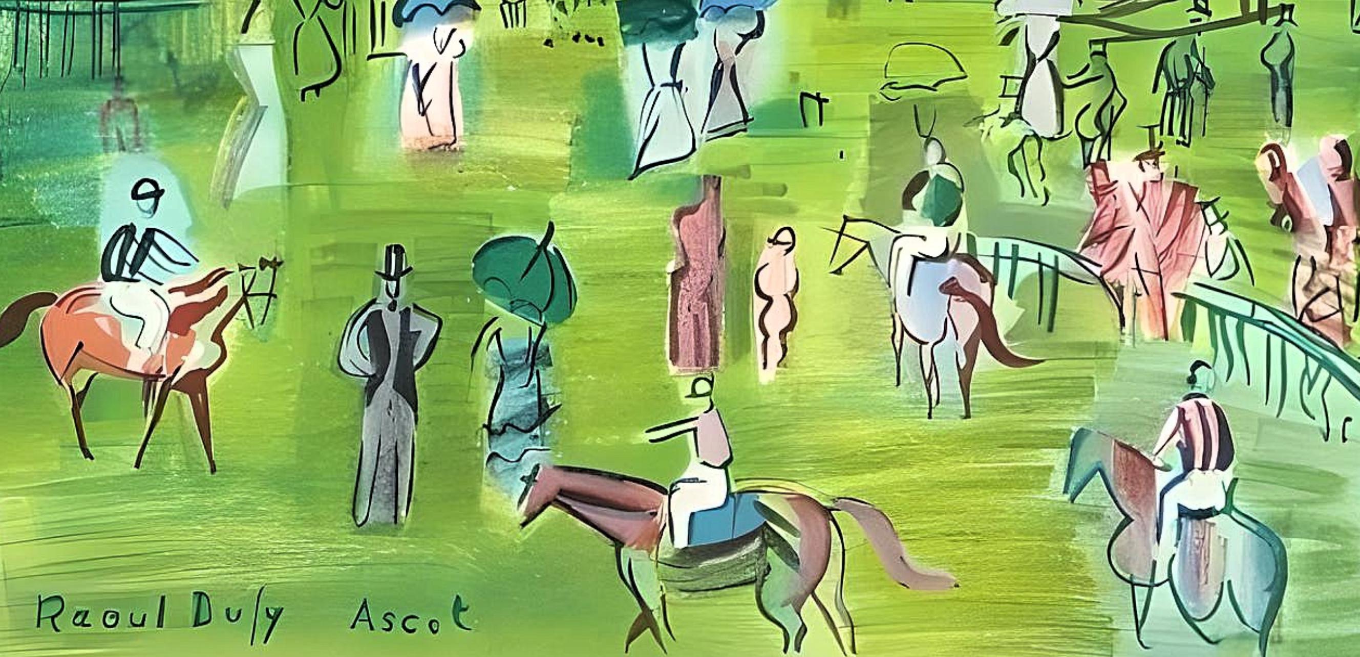 Dufy, Ascot, Raoul Dufy, Collection Pierre Lévy (after) For Sale 10