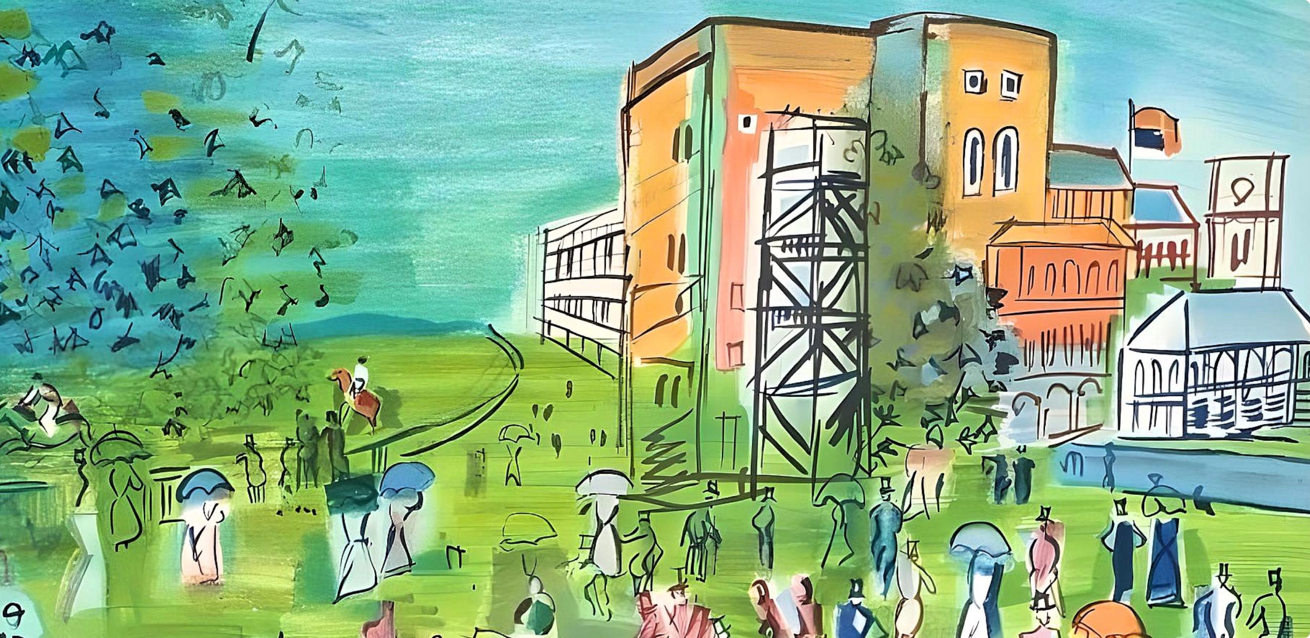 Dufy, Ascot, Raoul Dufy, Collection Pierre Lévy (after) For Sale 5