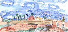 Raoul Dufy, Au Maroc, extrait de Lettre à mon peintre Raoul Dufy, 1965 (after)