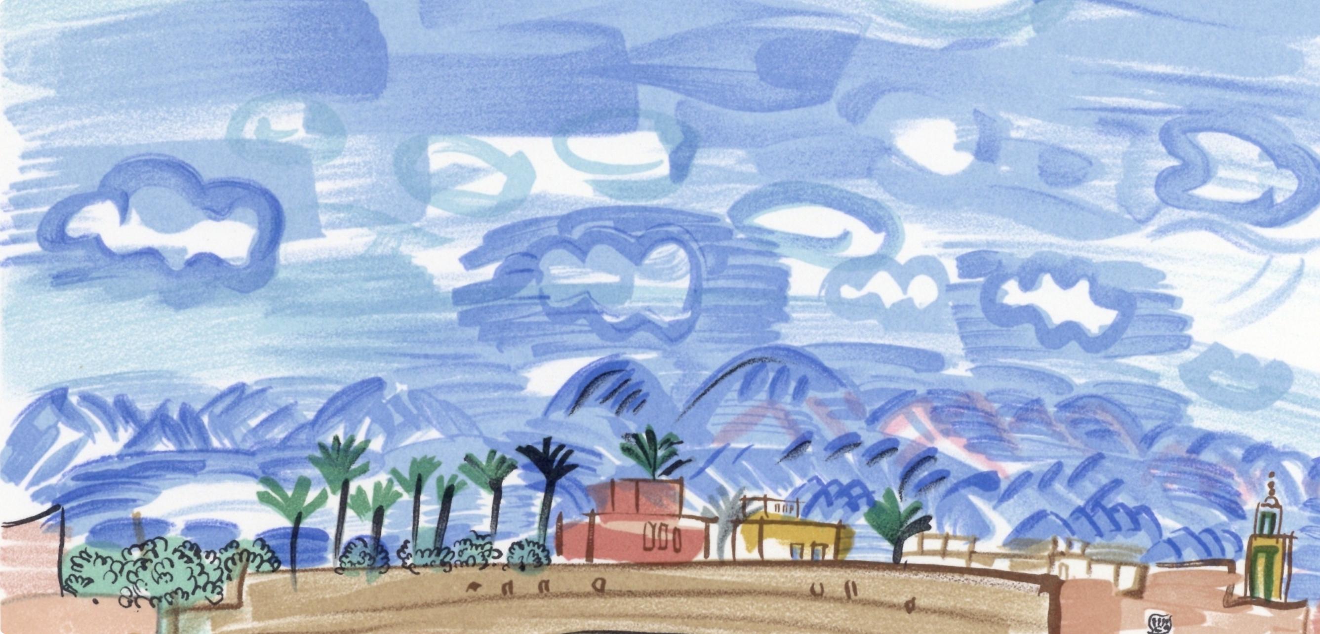 Dufy, Au Maroc, Lettre à mon peintre Raoul Dufy (d'après) en vente 2