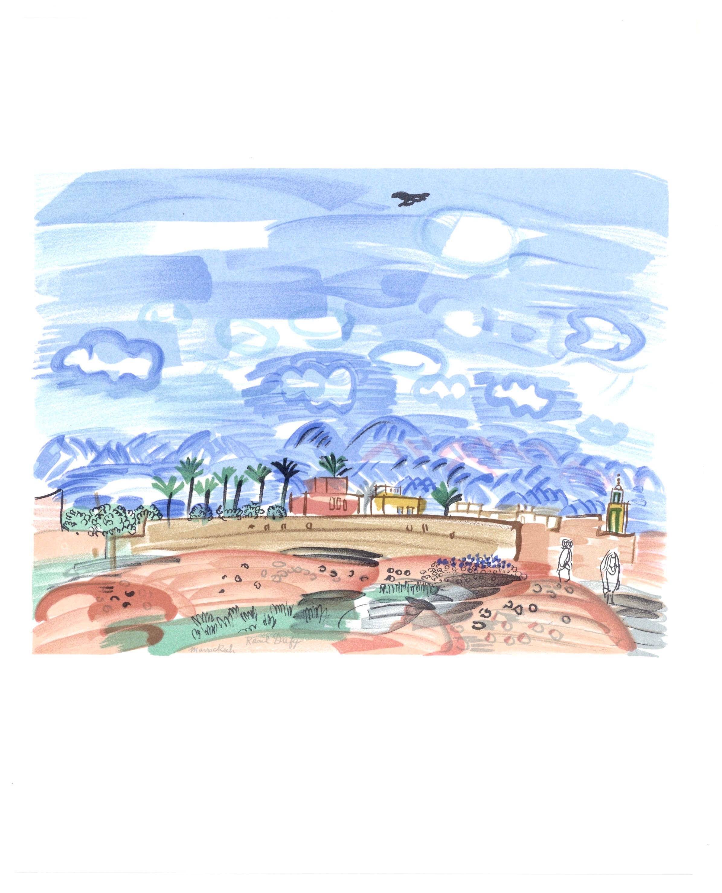 Dufy, Au Maroc, Lettre à mon peintre Raoul Dufy (d'après) en vente 4