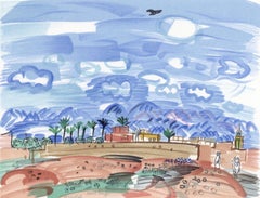 Dufy, Au Maroc, Lettre à mon peintre Raoul Dufy (after)