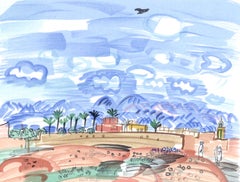 Dufy, Au Maroc, Lettre à mon peintre Raoul Dufy (after)
