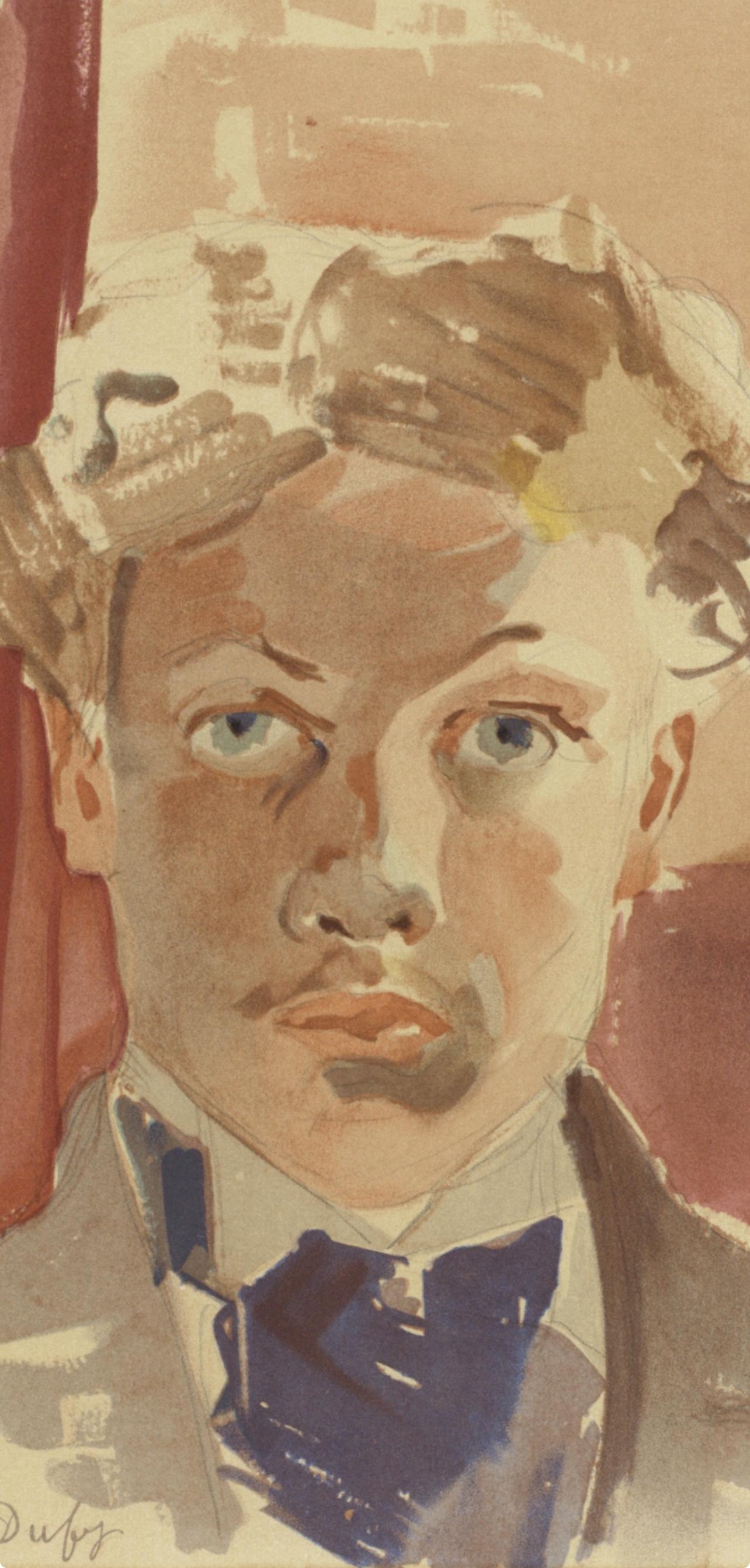 Dufy, Autoportrait, Lettre à mon peintre Raoul Dufy (d'après) en vente 1