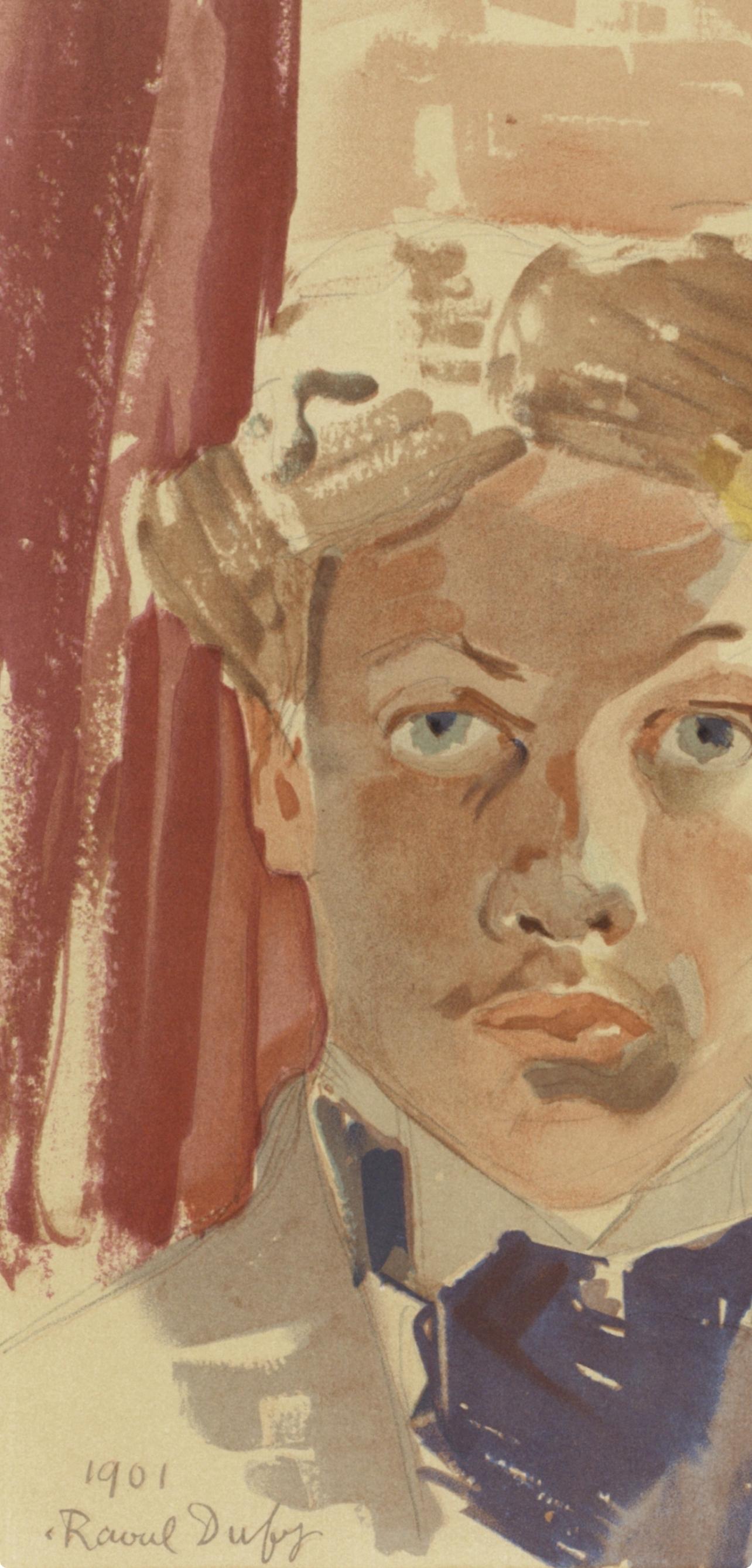 Dufy, Autorretrato, Lettre à mon peintre Raoul Dufy (after) en venta 3