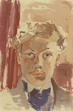 Retro Dufy, Autoportrait, Lettre à mon peintre Raoul Dufy (after)