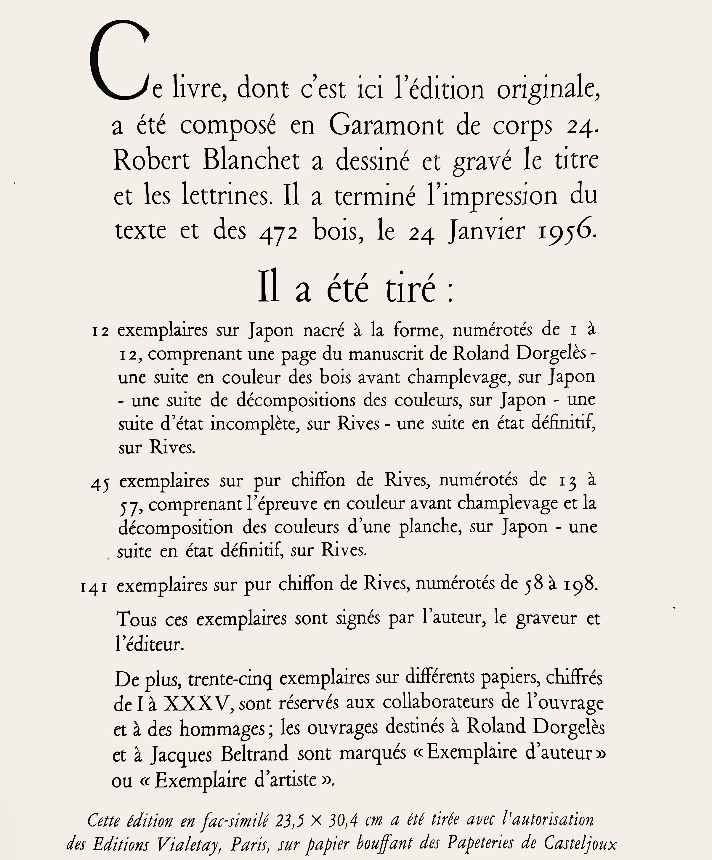 Dufy, Bouquet, Vacances forcées (después) en venta 5