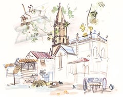 Dufy, L'église de Lestel, Vacances forcées (après)