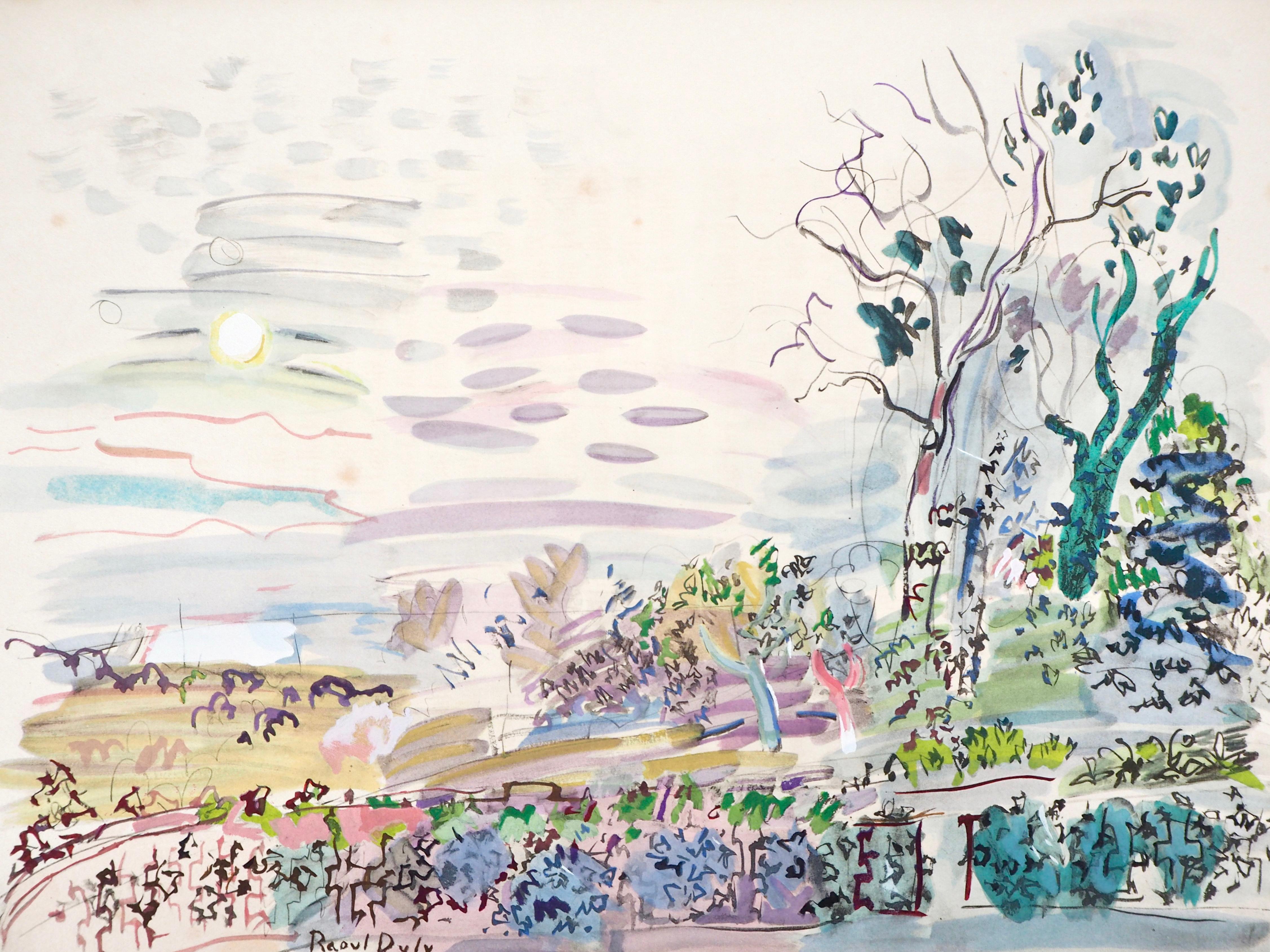 Figurative Print di Raoul Dufy - Dufy, Composition, Eaux-de-vie, Esprit de la fleur et du fruit (dopo)