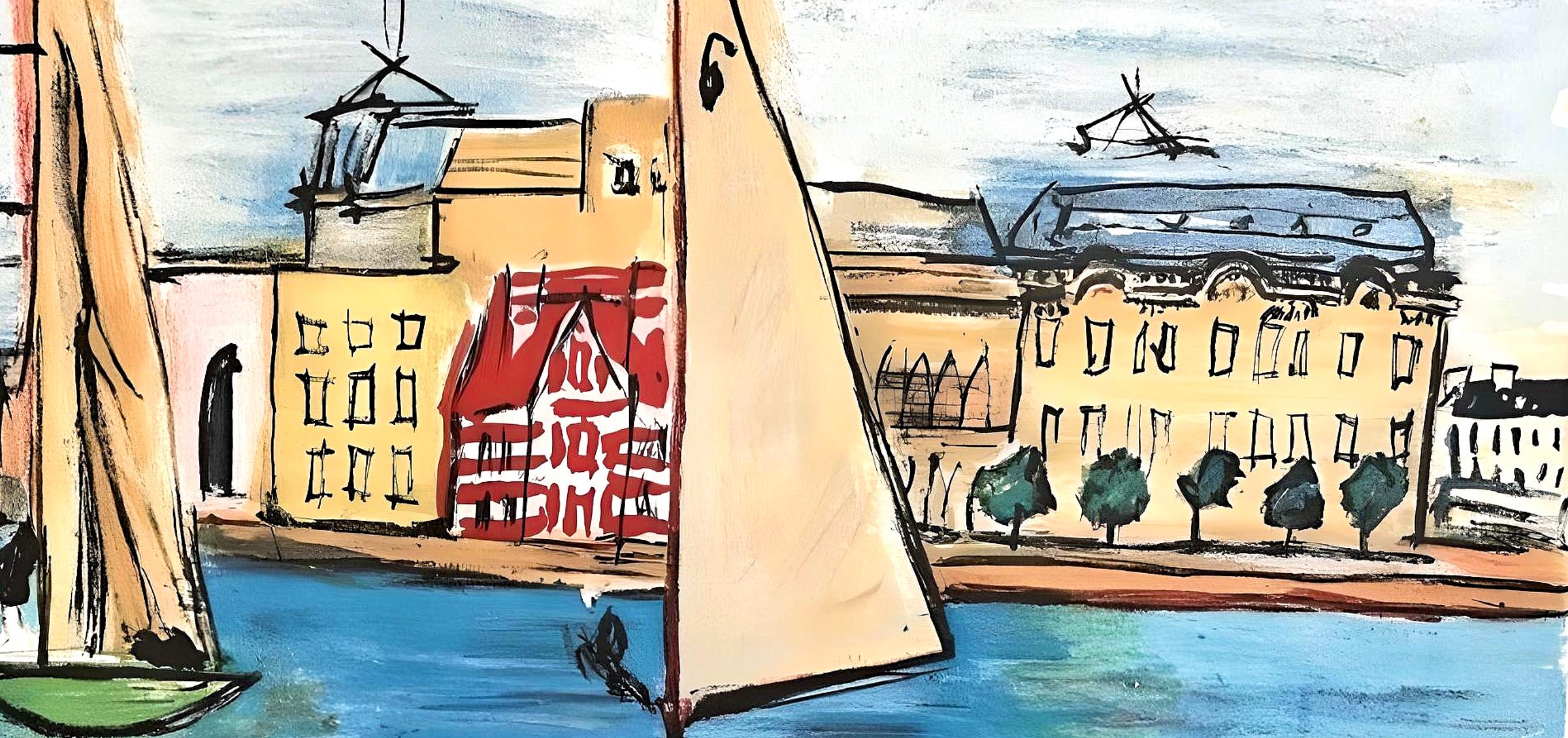 Dufy, Composition, Les Côtes Normandes (after) - Print by Raoul Dufy