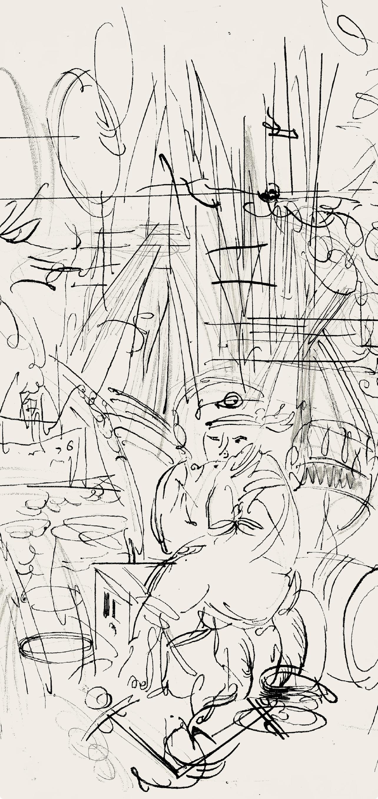 Dufy, Composition, Les Côtes Normandes (after) - Print by Raoul Dufy