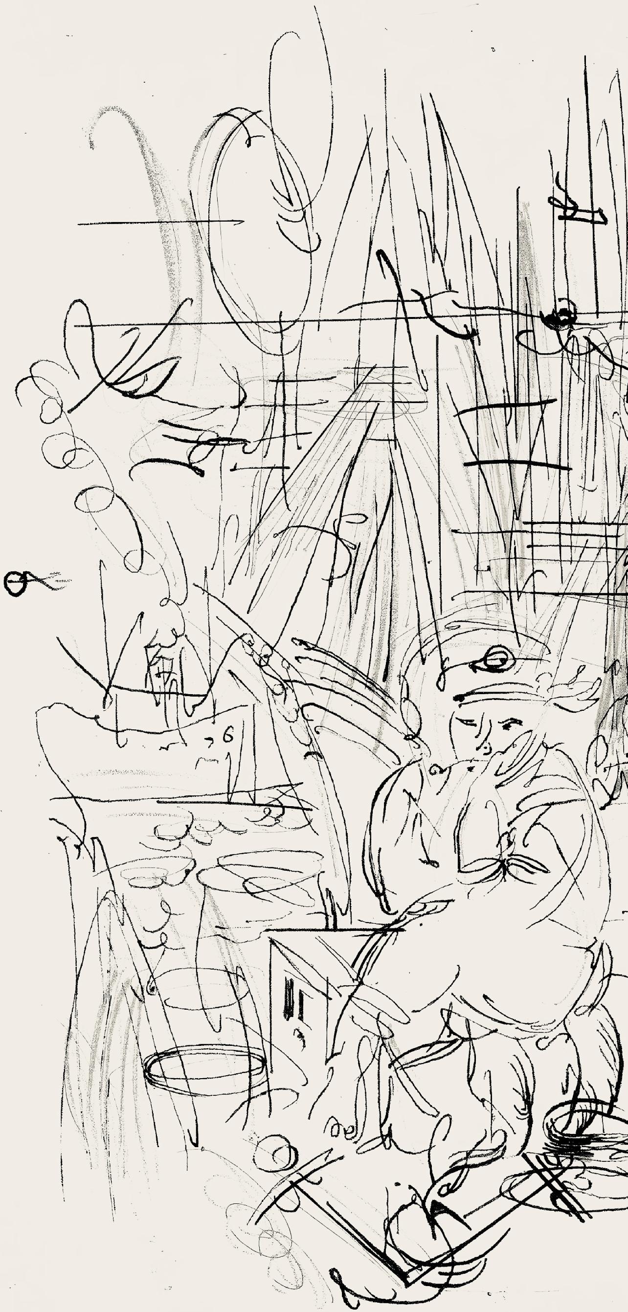 Dufy, Composition, Les Côtes Normandes (after) - Modern Print by Raoul Dufy