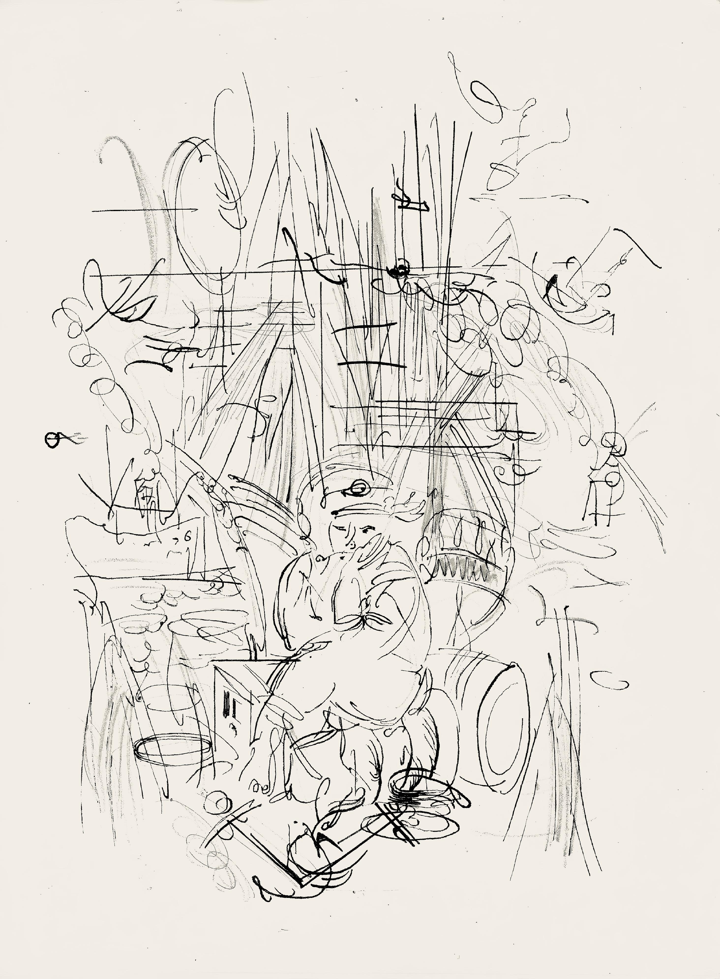 Dufy, Composition, Les Côtes Normandes (after) For Sale 1