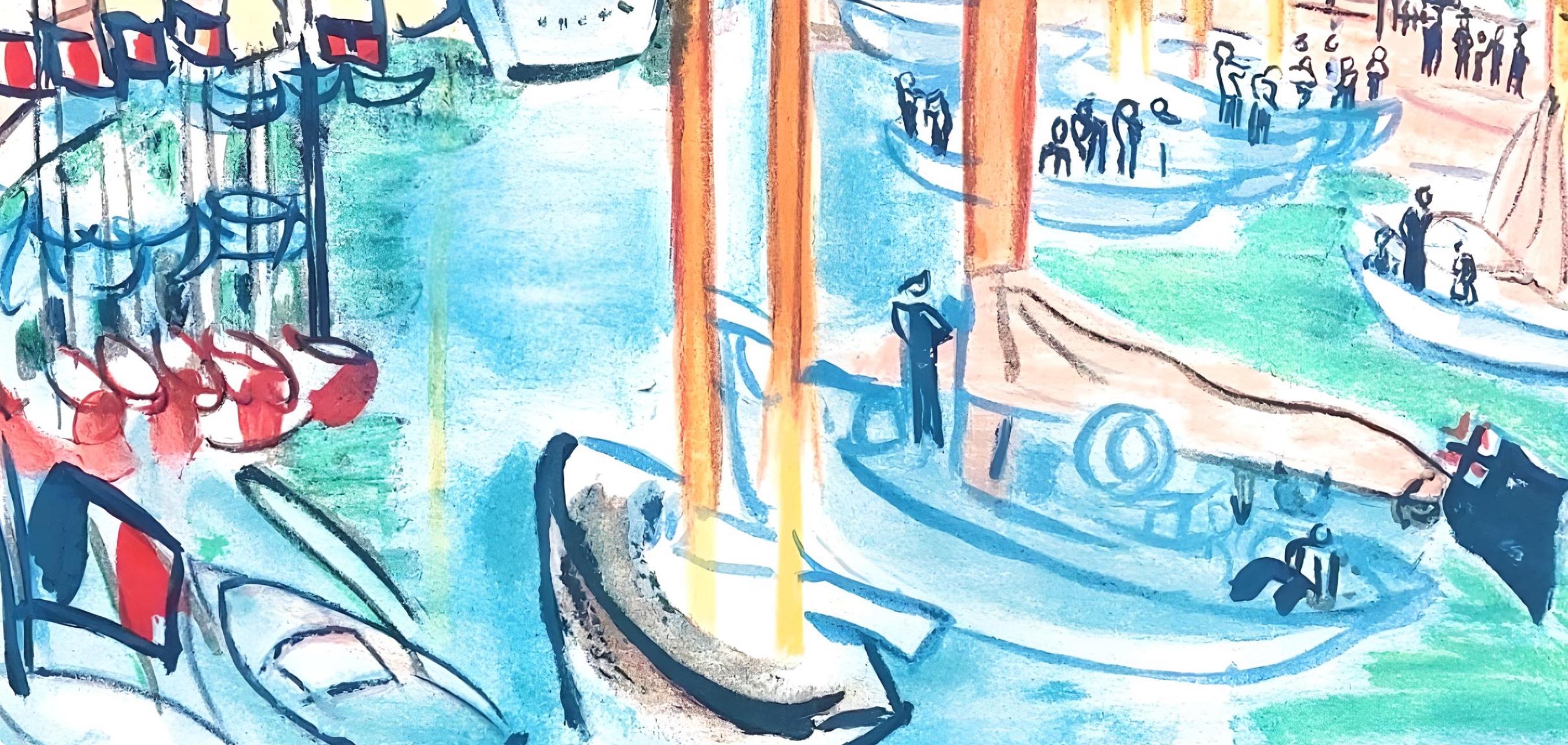 Dufy, Composition, Les Côtes Normandes (after) For Sale 1