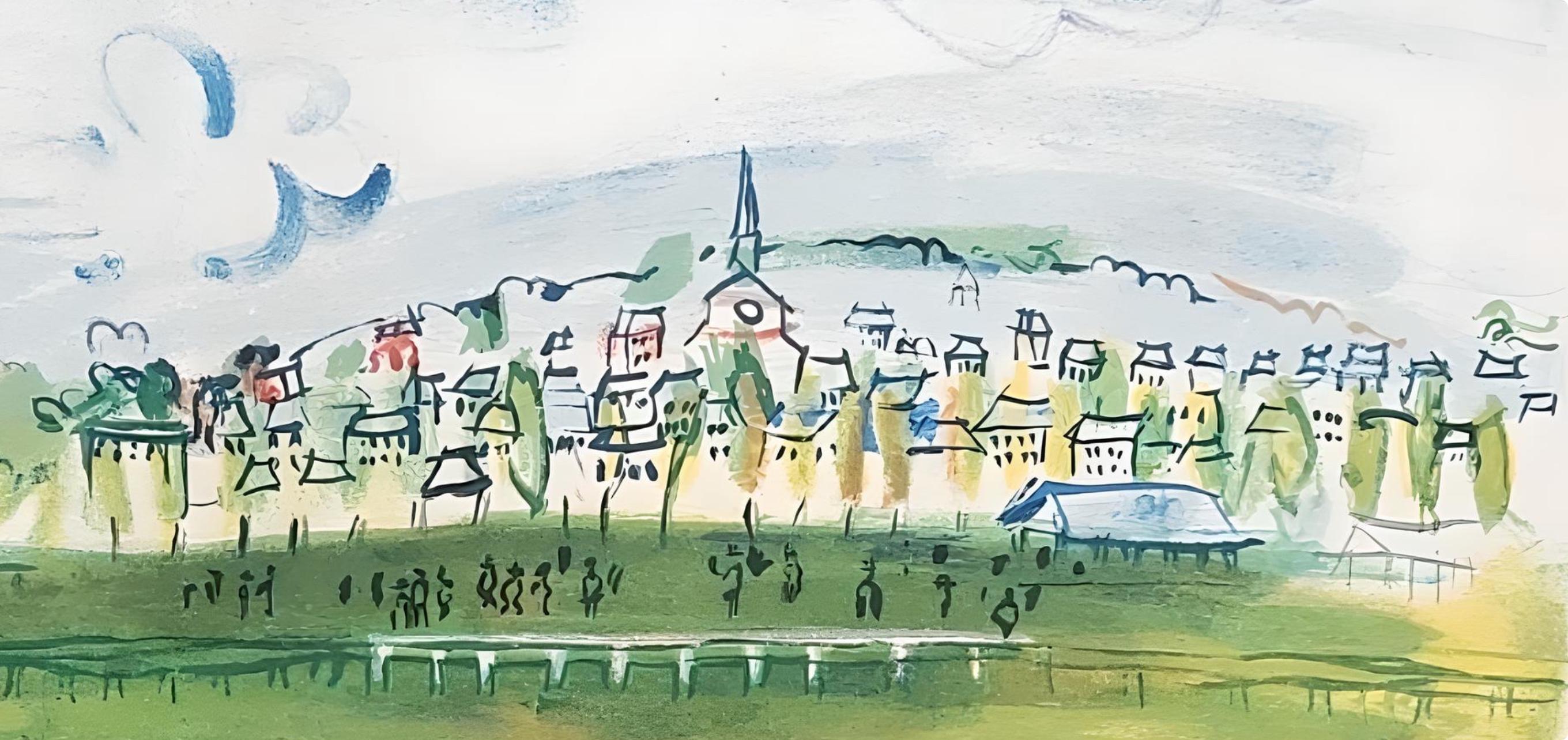 Dufy, Composition, Les Côtes Normandes (after) For Sale 2