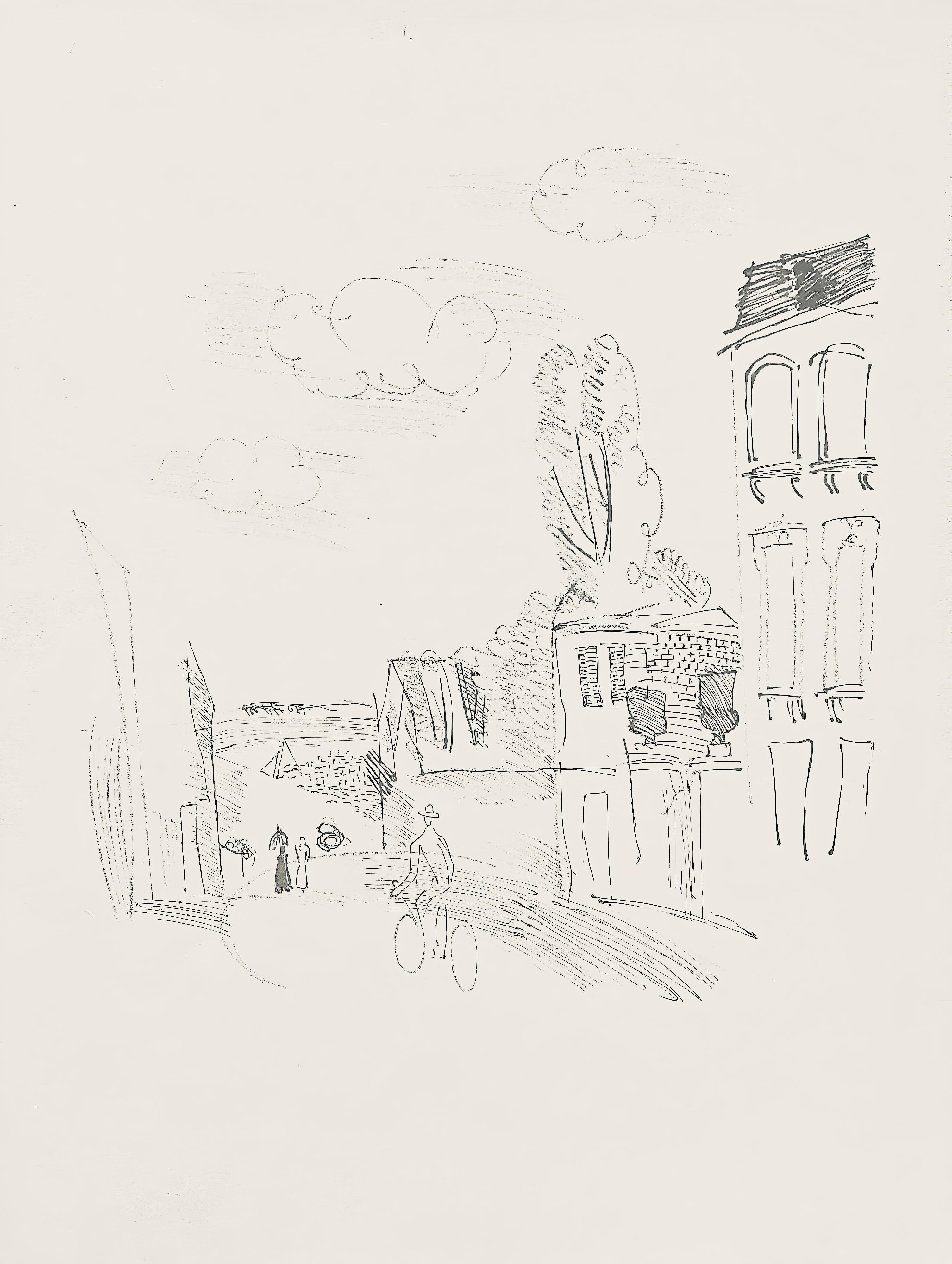 Dufy, Komposition, Les Côtes Normandes (nach) im Angebot 2