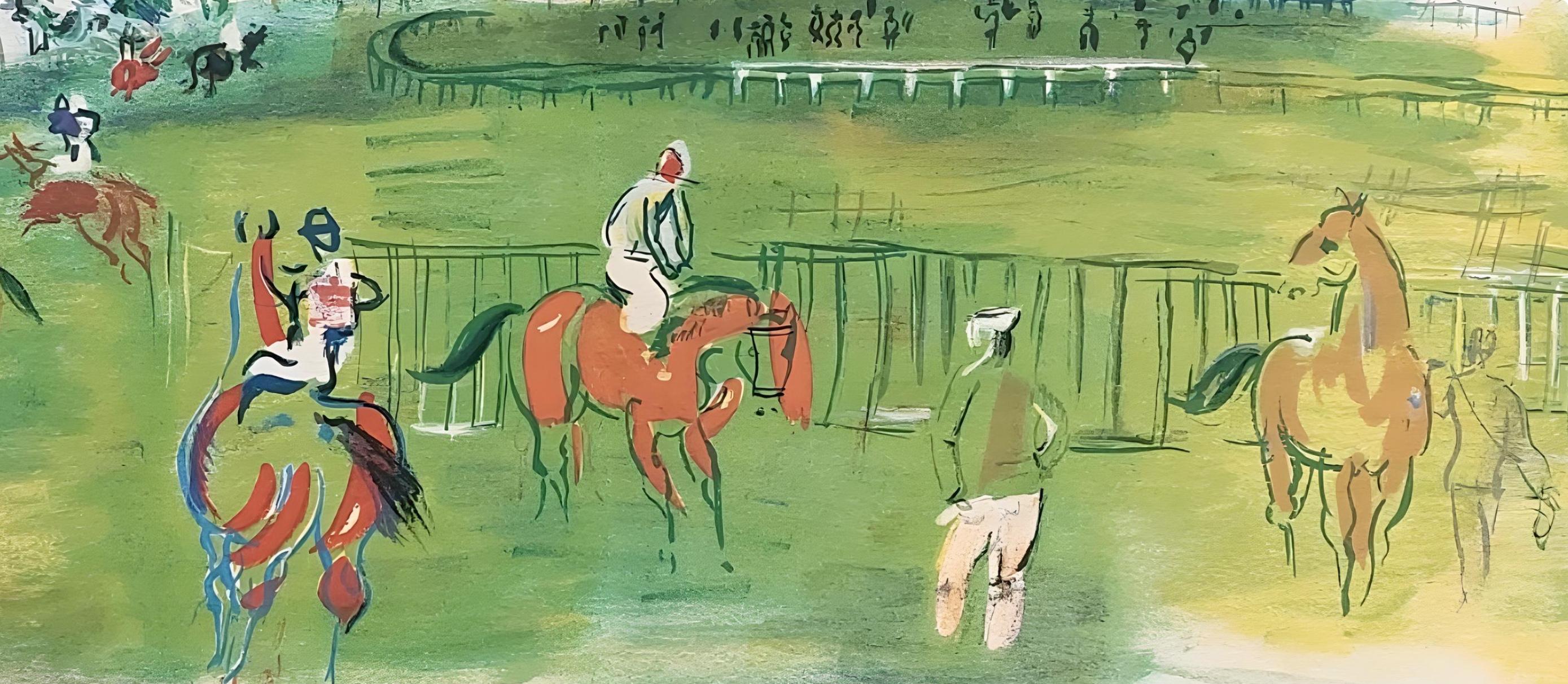 Dufy, Composition, Les Côtes Normandes (d'après) en vente 2