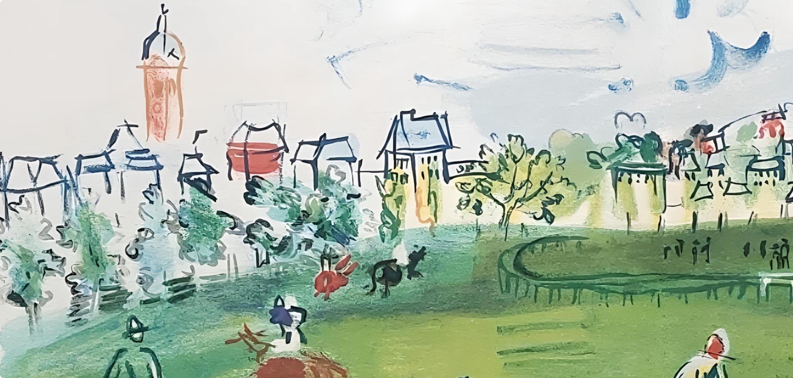 Dufy, Composición, Les Côtes Normandes (después de) en venta 2