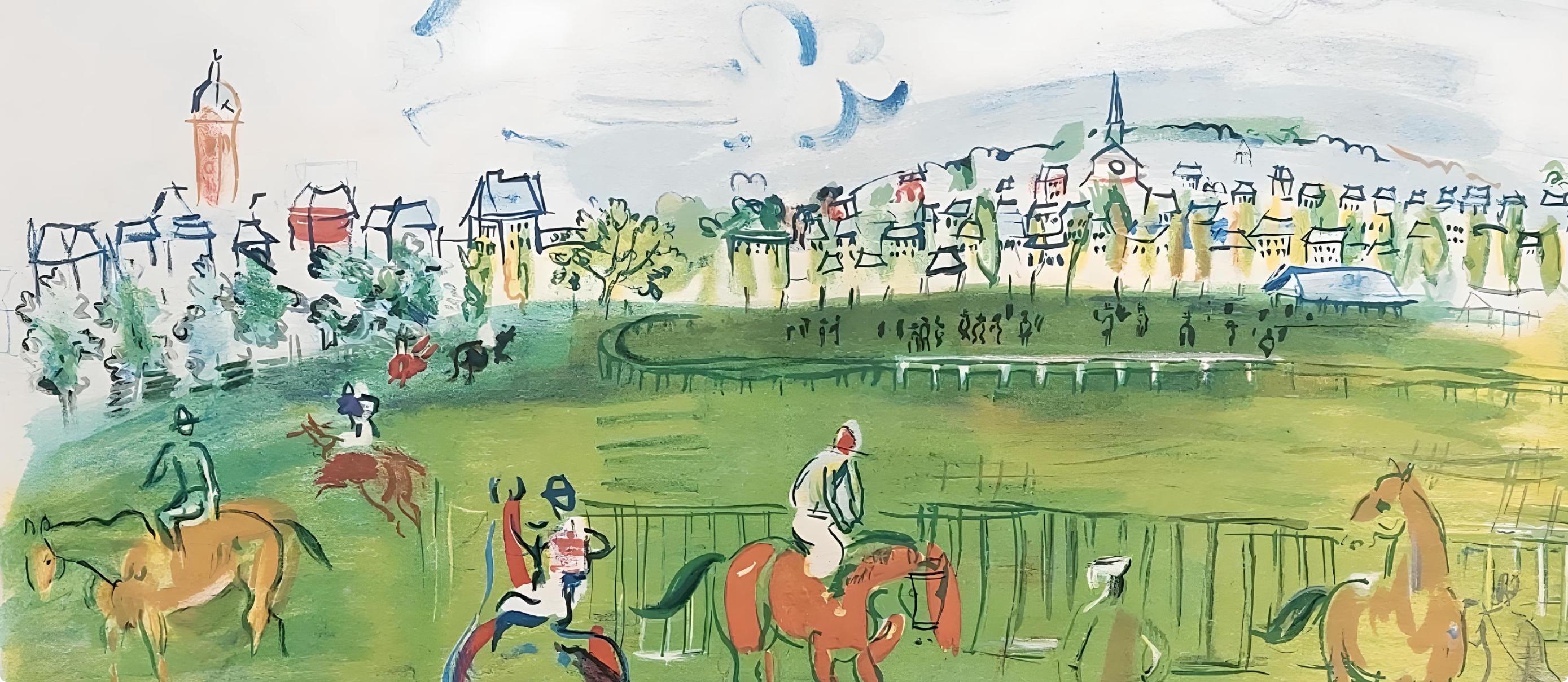 Dufy, Composition, Les Côtes Normandes (d'après) en vente 3