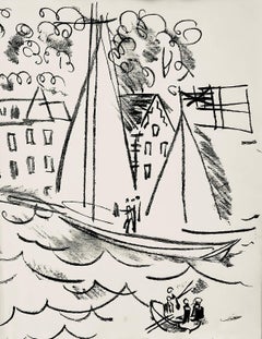 Dufy, Komposition, Les Côtes Normandes (nach)