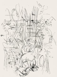 Dufy, Composición, Les Côtes Normandes (después de)