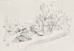 Dufy, Composición, Les Côtes Normandes (después de)