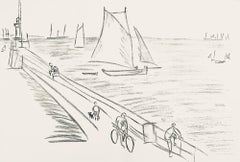 Dufy, Composición, Les Côtes Normandes (después de)