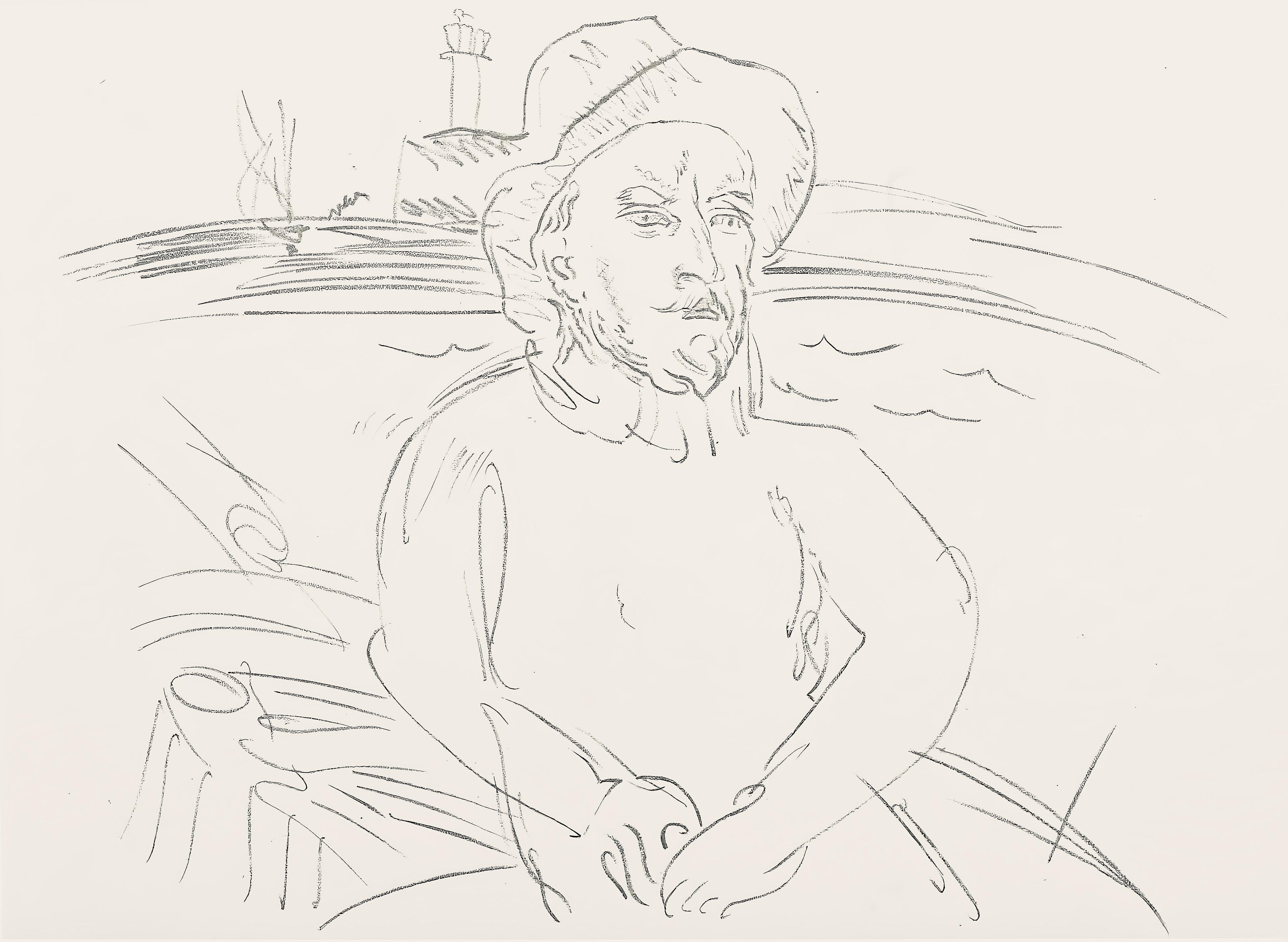 Raoul Dufy Landscape Print - Dufy, Composition, Les Côtes Normandes (after)