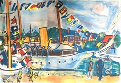Dufy, Komposition, Les Côtes Normandes (nach)