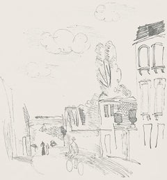 Dufy, Composition, Les Côtes Normandes (after)