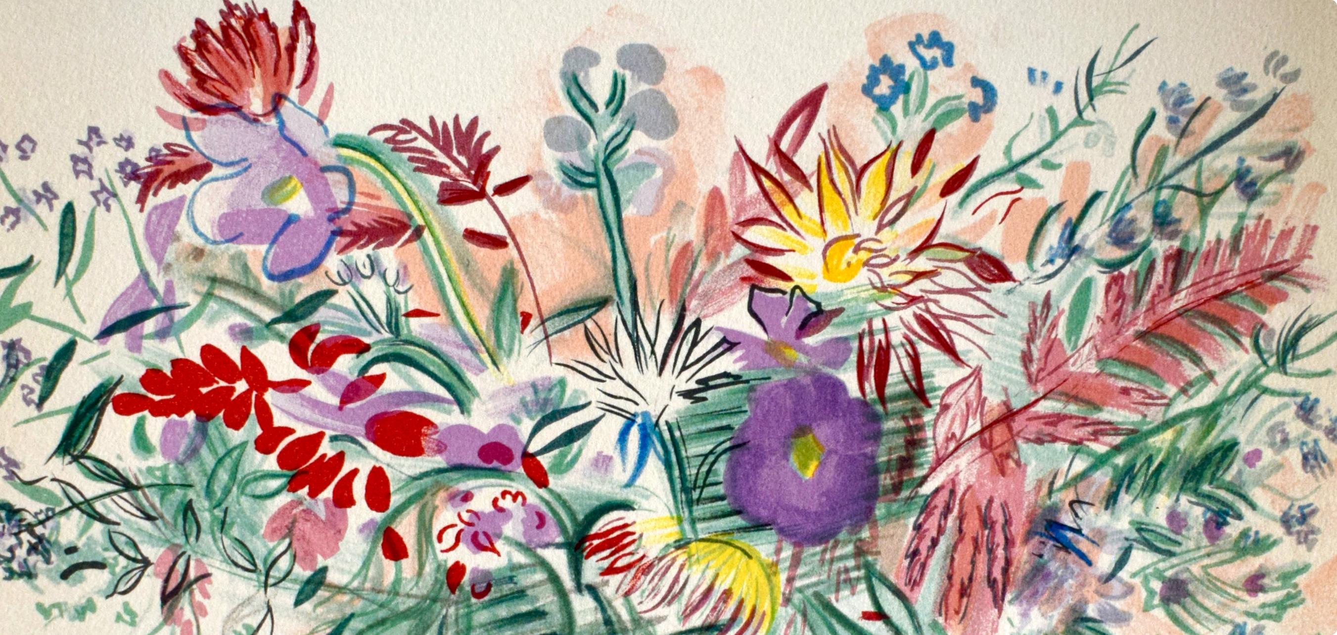 Dufy, Composición, Les Peintres mes amis (después de) - Print de Raoul Dufy
