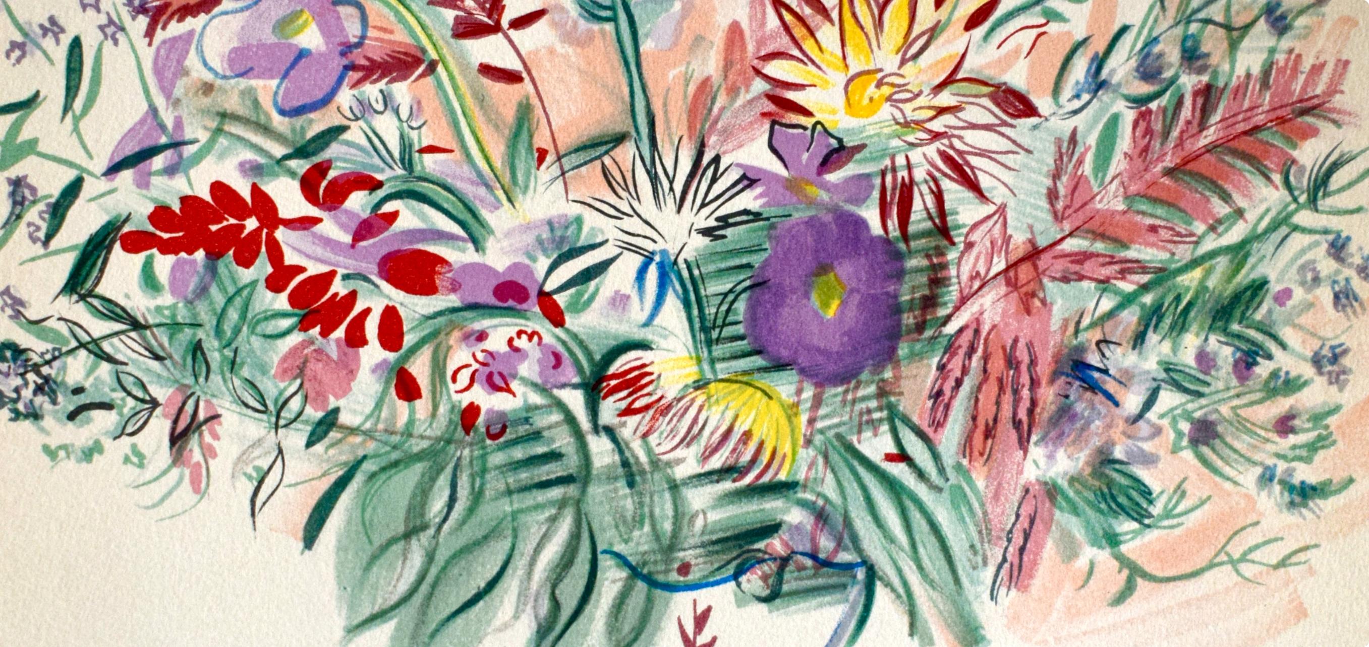 Dufy, Composición, Les Peintres mes amis (después de) - Print Moderno de Raoul Dufy