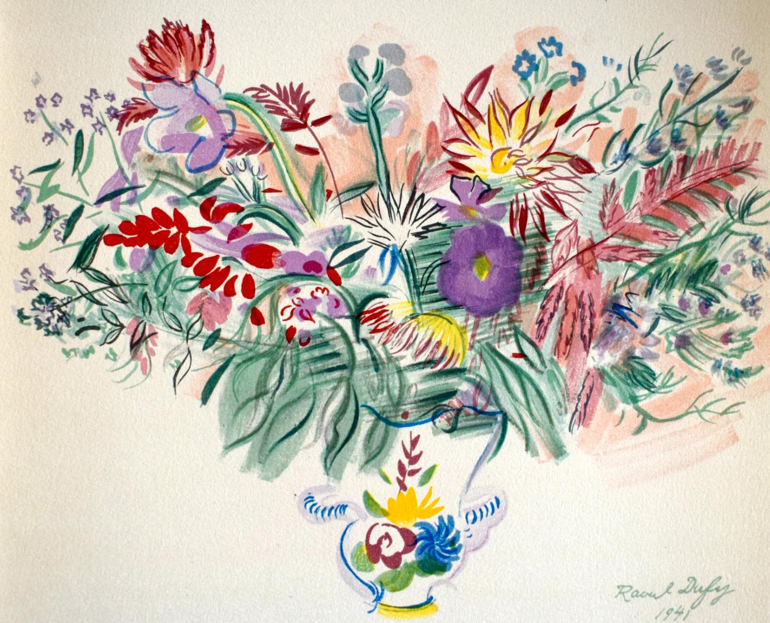 Still-Life Print de Raoul Dufy - Dufy, Composición, Les Peintres mes amis (después de)