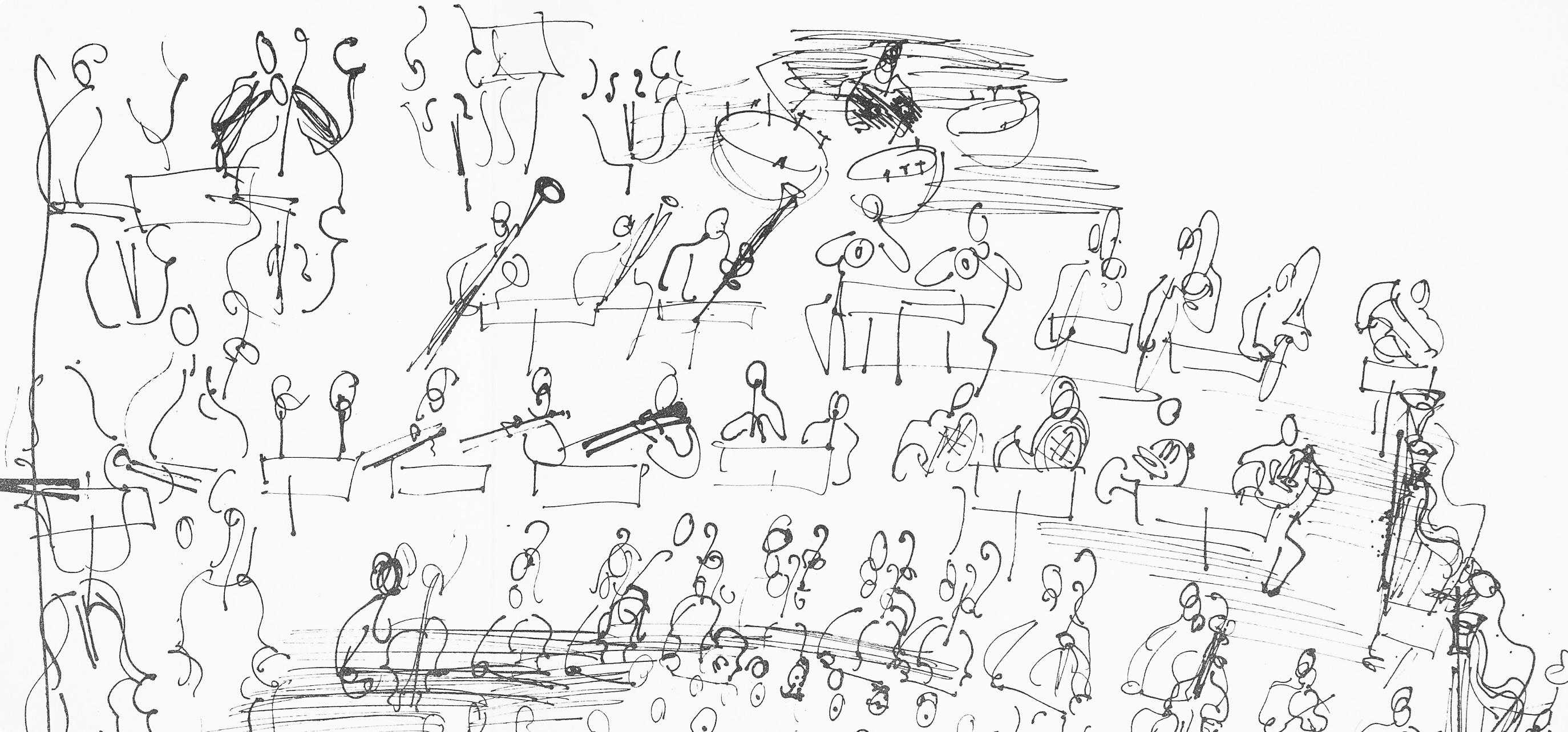 Dufy, Composición, Lettre à mon peintre Raoul Dufy (after) en venta 1